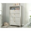 Sauder Dover Edge 4 Drawer Chest Go A2 , Safety tested for stability to help reduce tip-over accidents 432036